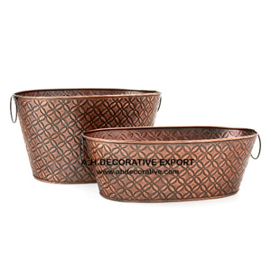 Nouveau seau à glace en aluminium personnalisé en gros avec poignées moulées, forme carrée, pour fête, pour refroidisseur de champagne, en vente - Product Image 6