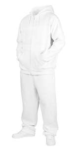 Survêtement d'Automne Imprimé à Capuche en Polaire de Coton, Survêtement avec Fermeture Éclair, Personnalisé en Tissu pour Hommes et Femmes - Product Image 4