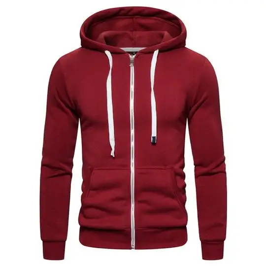 Pullover da uomo con Logo personalizzato a buon mercato Ars Designer da uomo nero inverno uomo Premium due strati Interlock Zip Up hoodie