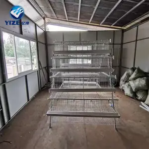 4 tier hot dipped battery cage for South Africa high quality cheaper price