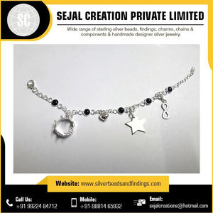 Original Sterling <b>Silver</b> Removable <b>Charm</b> <b>Bracelet</b> Wholesale - Product Image 4