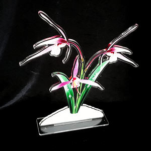 Acrylic trophy with various designs depending on events such as anniversary, celebration, ceremony - Product Image 2