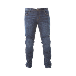 Vêtements de sport bleu marine pour hommes du meilleur fabricant, pantalon en jean Denim pour moto, doublure en aramide respirante approuvée CE pour Prime - Product Image 1