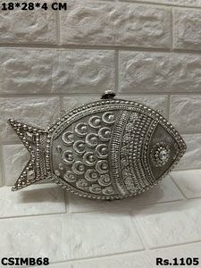 Bolso de mano de metal de diseño hecho a mano para mujer, bolso de noche de Boda nupcial, bolso de fiesta hecho a mano - Product Image 2