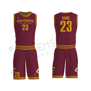 Uniforme de Baloncesto Personalizado de Alta Calidad, Último Diseño, Secado Rápido, Transpirable, Antibacterial, Protección UV, 100% Poliéster - Product Image 1