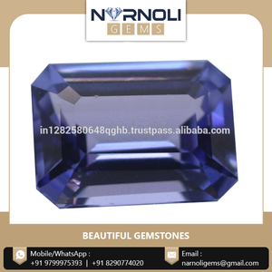 Gema de tanzanita semipreciosa fina, de 5x3mm a 10x8mm, tratada térmicamente, con corte de forma personalizada, 10% menos de precio de mercado - Product Image 3