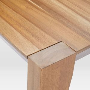 <b>Expandable</b> and Extendable Solid Wood Dining <b>Table</b> with Minimalist Design for Indoor Use - Product Image 5