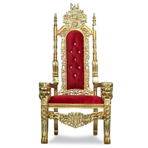 High Quality Durable Midcentury Tufted Ball King Throne Chairs Fabric Living Room Furniture Solid Wood <b>Frame</b> for Bedroom - Product Image 2