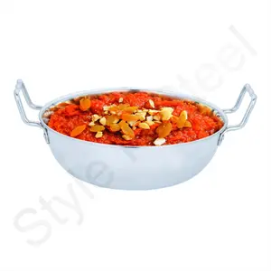 Phục vụ món ăn với dây xử lý thép balti món ăn là lý tưởng để phục vụ thép không gỉ phục vụ đồ dùng balti món ăn