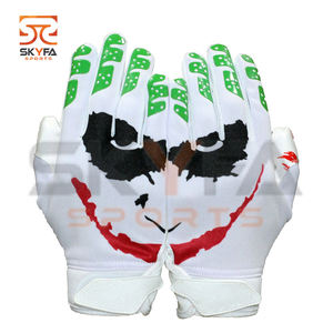 Nuevo modelo Super suave de fútbol americano guantes de fútbol de alto agarre transpirable guantes - Product Image 1