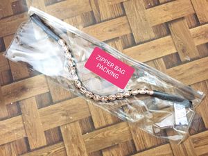 Luxury Trendy Equestrian Horse Brow Band Swarovski Pearl AB <b>Crystals</b> High Quality <b>Real</b> Leather Wave Design Back Open Sticky Tape - Product Image 6