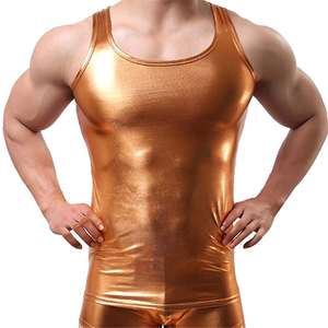 Débardeur en tissu respirant de haute qualité pour hommes, top simple, pour l'entraînement, vente en gros - Product Image 6