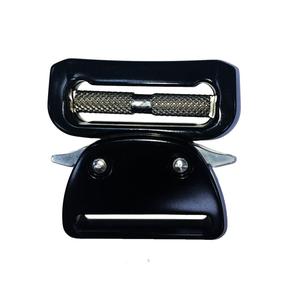 A838 Aluminum Sliding Bar <b>Buckle</b> - 45mm Side Release Adjustable Design for Webbing <b>Straps</b> and Bags - Product Image 1