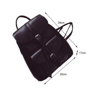 2020 new fashion girls <b>Backpack</b> bag genuine Leather college <b>Ladies</b> Shoulder bag high quality custom logo - Product Image 1