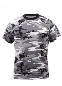 Camisetas Casuales de Poliéster para Hombre Mafra Sports de Alta Calidad, Transpirables, Ecológicas, de Secado Rápido, con Diseño de Camuflaje y Colores en Contraste - Product Image 2