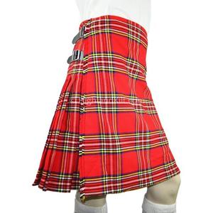 Modèle de Kilt en Tartan Royal Stewart 13oz 24 \ "Longueur 32 \" Taille en Acrylique - Product Image 5
