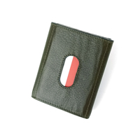 Hommes Populaires En Cuir Véritable Mince Portefeuille Haute Qualité Tendance Design Portefeuille