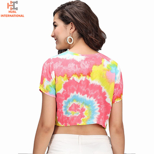 Oem Wholesale Rate Women <b>Crop</b> <b>Top</b> T shirt Breathable Comfortable Casual Wear High Quality Affordable Price <b>Crop</b> <b>Top</b> for Adults - Product Image 2