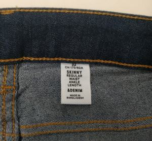 Leftover Apparels Mujer de longitud completa Denim Algodón Skinny Casual Jeans Etiquetas de marca Jeggings Bangladesh Stocklot Business - Product Image 5