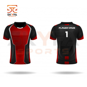 custom design logo Stitched Quick Dry Fashion Esports Jersey Hot sale products low price - Product Image 1