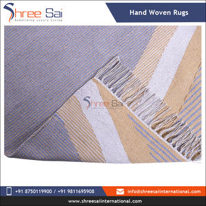 Distribuidor a granel de alfombras rectangulares tejidas a mano 100% Material de algodón de respaldo de látex de la India - Product Image 4