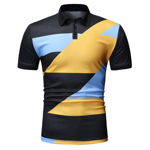 Camiseta deportiva de manga corta para hombre, polo 100% de algodón, alta calidad, informal, para gimnasio, verano, venta al por mayor - Product Image 5