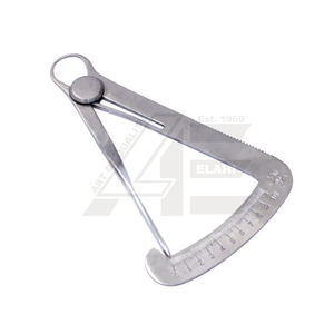 Calibrador Óseo Dental Castroviejo de Acero Inoxidable 0-20MM, Instrumentos Dentales Angulados de Alta Calidad 2026 - Product Image 3