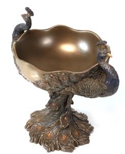 Juego de 2 Cuencos Ovalados de Poliresina de Lujo Nirmala Handicrafts, Decoración Hecha a Mano para Mesa/Escritorio y Obsequio Decorativo - Product Image 2