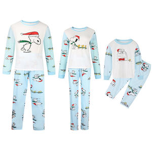 Ensemble pyjama de noël unisexe, costume imprimé, famille, à manches longues, vêtements de couchage, vente en gros, - Product Image 1