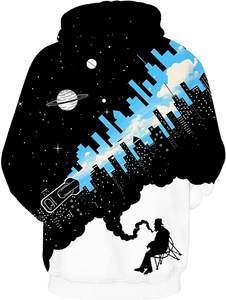 Sudaderas con capucha de algodón orgánico respetuosas con el medio ambiente de moda, sudaderas sostenibles para hombres y mujeres, suministro al por mayor con MOQ bajo - Product Image 6