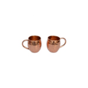 Tendance Cuivre Métal Bière Tasses Pour Boire Designer Looks Pour La Maison Hôtels Restaurants Décoration Ustensiles De Cuisine Accessoires - Product Image 1