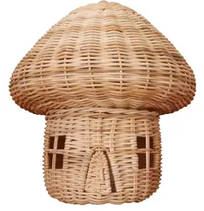 Nouveau modèle en forme de champignon de rangement en rotin du Vietnam