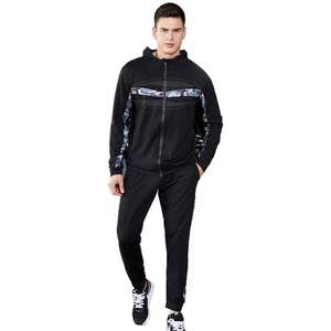 Venta al por mayor personalizado hombres mujeres 100% poliéster polar tela de talla grande sólido entrenamiento chándales ropa deportiva de alta calidad OEM - Product Image 4