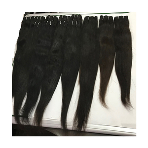 Meilleure vente 100% extensions de cheveux humains en gros de trame de cheveux vierges Remy indiens non transformés d'Amérique - Product Image 3