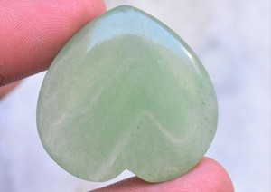 Wholesale Crystal Natural Green Aventurine <b>Heart</b> <b>Shape</b> Human <b>Heart</b> Love Pendant Gift - Product Image 5