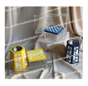 Quemador de incienso árabe con incrustación de perla, quemador de incienso de lujo con incrustación de hueso, precio barato - Product Image 3