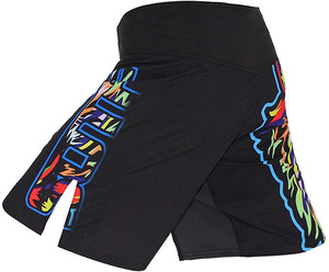 ที่มีคุณภาพสูงที่กำหนดเองปักโลโก้ที่ว่างเปล่าการต่อสู้ที่ดีที่สุดสั้น - Product Image 2