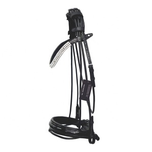 Brida de cuero ostentosa para caballos de carreras Proveedores de productos de caballos de alta calidad - Product Image 4