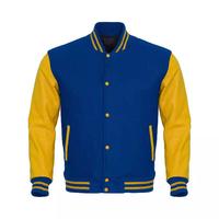 Blouson universitaire pour homme, 100% laine, épais, écologique, respirant, coupe décontractée, coupe-vent, réversible, grande taille, avec logo personnalisé OEM