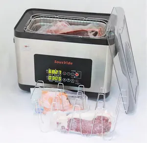 Basket and Rack included stainless steel water bath all area Even-heated precise temperature control premium 6L Sous Vide Cooker