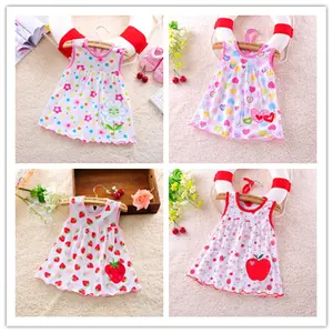 EVERYSTEP (può scegliere il Design ) Baby Dress Girl Summer Dress Baby pagliaccetto vestiti vestiti per bambini