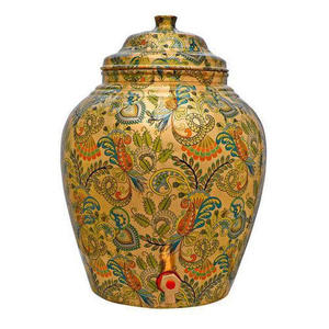 Copper Printed Copper <b>Water</b> <b>Cooler</b> Multi <b>Cooler</b> with Stand Fashionable Trending Design New Arrivals - Product Image 5