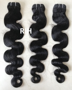Mèches malaisiennes naturelles body wave — rxy, cheveux humains non traités, simple drone, cuticule, alignées, vente en gros, 100% - Product Image 4