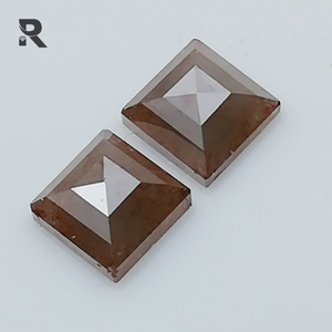 เพชรเหลี่ยมพีชทรงหลวมธรรมชาติ3.46 CT - Product Image 4
