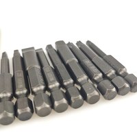 Cabeza plana Destornillador hexagonal torx poco impacto tornillo conductor de bits