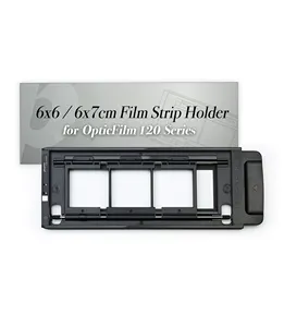 Venta al por mayor película de 120 6x6-Plustek OpticFilm 120 / 120pro 6x6/6x7, soporte de tira de película, para OpticFilm serie 120, 6x6cm / 6x7cm