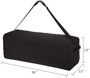 <span class=keywords><strong>Sac</strong></span> de voyage en toile de 36 pouces, vente en gros, Offre Spéciale, <span class=keywords><strong>sac</strong></span> de voyage Extra Large, noir classique, <span class=keywords><strong>100L</strong></span>, pour le Sport et le Camping - Product Image 4