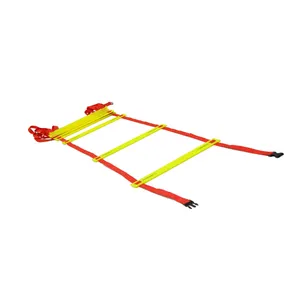 Escalera de Agilidad de Alta Resistencia con Velocidad Ajustable, Escalera de Entrenamiento de Trabajo de Pies para Atletas Profesionales, Escalera de Entrenamiento de Velocidad con Peldaños Anchos - Product Image 6