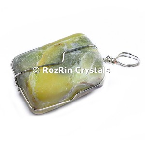 Top Exporter Handmade Serpentine Wire <b>Wrap</b> Pendant - Product Image 1