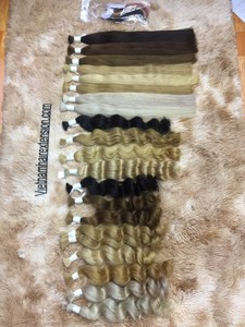 Extensions de cheveux humains Remy vierges de qualité supérieure 100% - Boucles françaises - Cheveux vietnamiens - 100g pour la vente en gros 2021 - Product Image 4